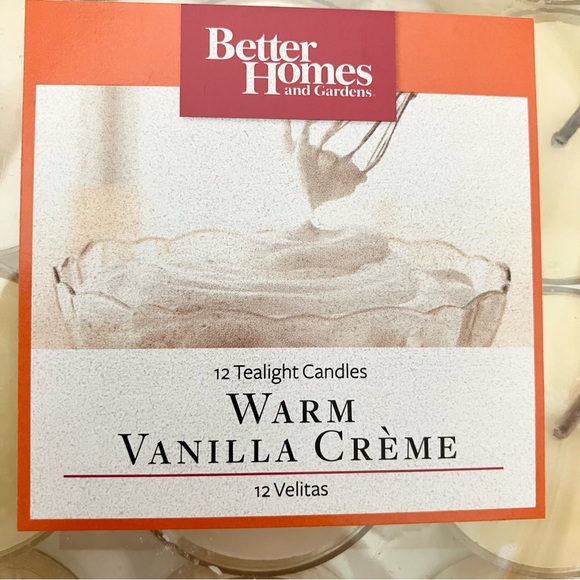 Vanilla Crème Tealight Candles - Picture 2 of 3